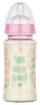 Shishe e qelqit për bebe Baby Nova (0-24 muaj), 230ml, rozë