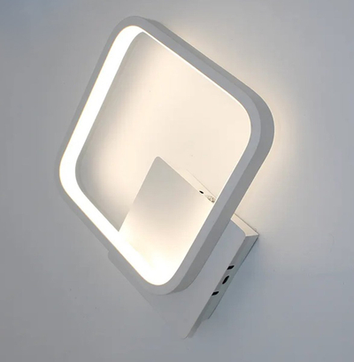 Applik murale ZD113, LED 14W, dritë neutrale, e bardhë