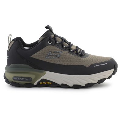 Патики за мажи Skechers Max Protect Fast Track 237304 OLBK, дишлива мрежа, зелени