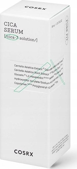 Serum për fytyrë Cosrx Pure Fit Cica, 30 ml, për qetësim