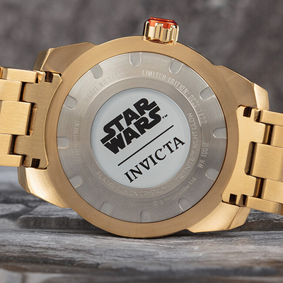 Orë dore Invicta Star Wars Quartz Sith Prophecy 34852