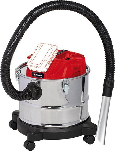 Fshesë për hi Einhell TE-AV 18/15 Li C-Solo, 15L, 18V, e kuqe