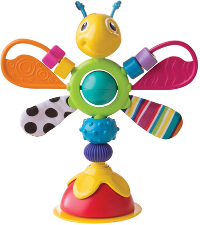 Lodër bebesh Lamaze Freddie the Firefly, me kupë thithëse, shumëngjyrëshe