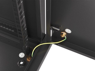 Kabinet rrjeti për mur Lanberg WF01-6409-00B, 19", 9U, i zi
