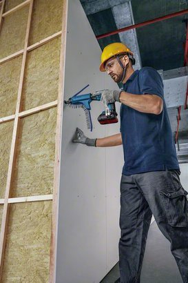 Kaçavidë gipsi Bosch GTB 18V-45 Professional, pa kabllo 18V, trup i vetëm, blu e zezë