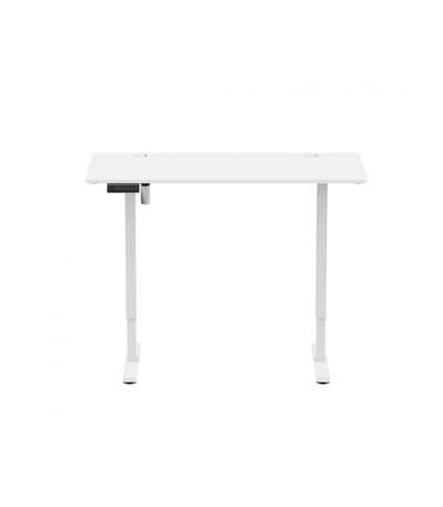 Tryezë zyre SERIOUX Ascend, rregullim elektrik lartësie, 730 1180 mm, e bardhë