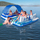 Ishull fryrëse Bestway Tropical Breeze 43105, 389x274 cm, deri 6 veta, bardh e kaltër