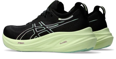 Atlete vrapimi ASICS Gel-Nimbus 26, amortizim xheli, taban rezistent, e zezë