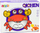 Makinë flluskash Red Crab, formë gaforre, efekte drite dhe zëri, e kuqe