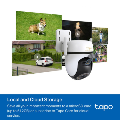 Камера за безбедност TP-Link Tapo C530WS, 3K 5MP, Wi‑Fi, бела