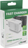Karikues muri InLine USB Type C, Power Delivery, 20W, i bardhë