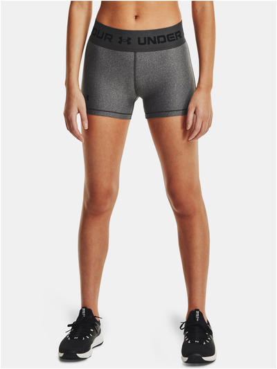 Кратки хеланки Under Armour HeatGear Armour, компресивни, за жени, сиви