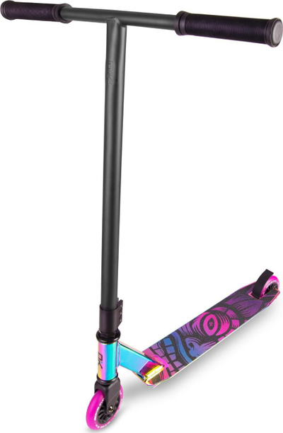 Trotinet stunt Soke EVO Street Rainbow, goma 100mm, deri 100kg, shumëngjyrëshe