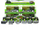 Lodër traktor Farm Truck, metal die cast, me kovë përpara, jeshil gri