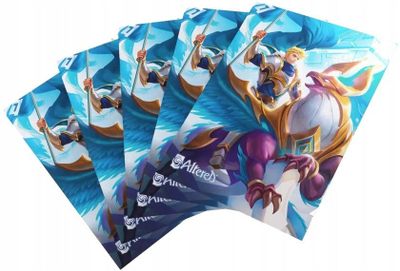 Mbështjellëse letrash loje Gamegenic Altered Art Sleeves Sigismar, 50 copë, gri