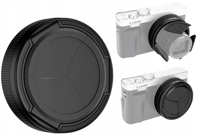 Автоматски капак за објектив JJC ALC-ZS, за Panasonic ZS99 TZ99, алуминиумска легура, црн