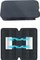 Kuti për MicroSD JYS JYS-SD022, për 24 karta, lëkurë eco, e zezë