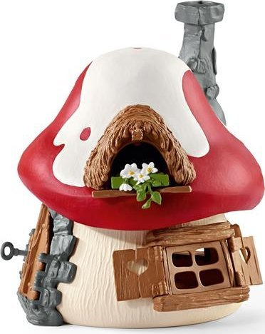 Set loje Schleich Shpia e Smurf-save, me 2 figura, shumëngjyrësh