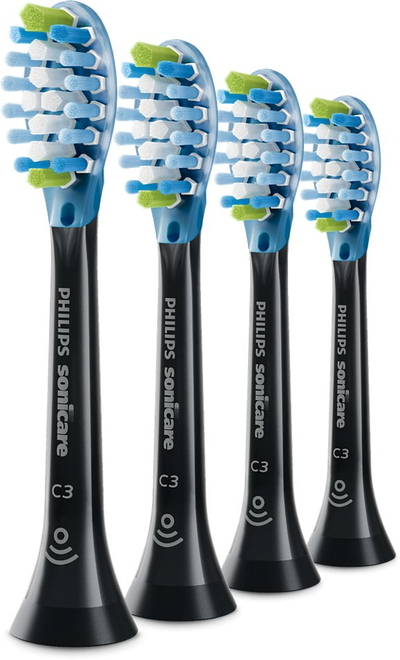 Kokë furçe dhëmbësh Philips Sonicare Premium Plaque Defense HX9044/88, për zëvendësim, set me 4 copë, e bardhë