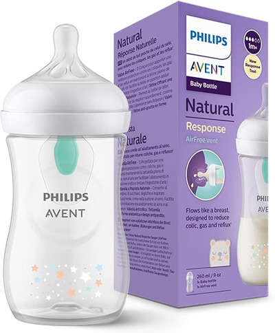 SCY673/82 BOTTLE NAT 3.0 AFV 9OZ  DECO 2 BEAR 1P