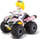 Lodër makinë me telekomandë Carrera Mario Kart Peach, 2.4GHz, quad, shumëngjyrëshe