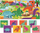 Puzzle për kalamaj Ludattica Baby Puzzle Collection Dinosaurs, 32 copa, 2+
