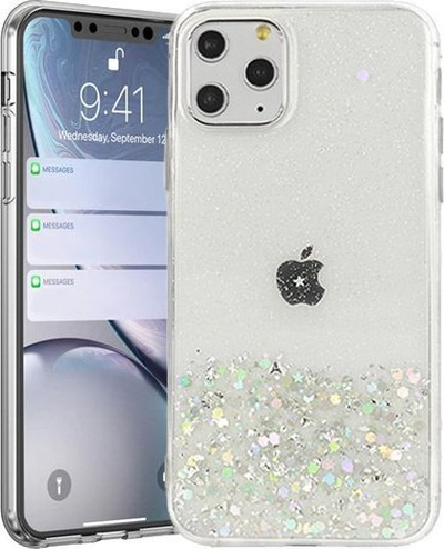Mbulesë telefoni Brilliant Clear Case për iPhone 11, TPU, transparente me shkëlqim