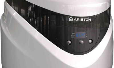 Bojler termodinamik Ariston Nuos Primo, 200L, ekran dixhital, i bardhë