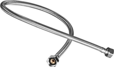 Gyp lidhës uji Tucai TAQ, 1/2" x 1/2", 120 cm, çelik inox