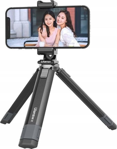 Mbajtëse telefoni Ulanzi ST-27, montim për tripod, rrotullim 360°, e zezë