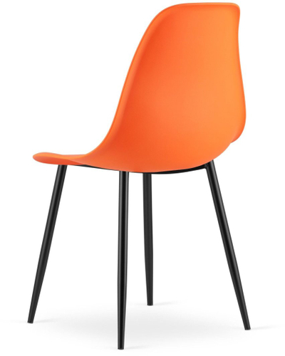 Karrige Osaka OSAKA, ergonomike, këmbë metalike, portokalli