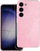 Kapak silikoni Blink për Samsung Galaxy S24 Ultra, TPU i butë, transparent, rozë