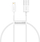 Kabllo Baseus USB-A - Lightning 0.25m, e bardhë