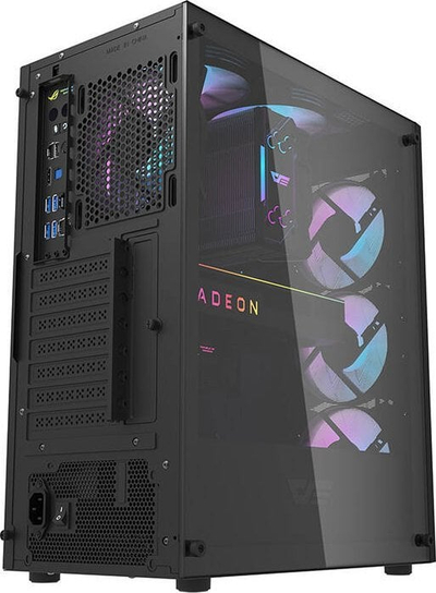 Kasë Darkflash DK352 Mesh ARGB, e zezë, Midi Tower