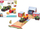 Set lodër ferme Dickie Toys ABC Fendt Farm Life, me traktor dhe rimorkio, për fëmijë, shumëngjyrësh
