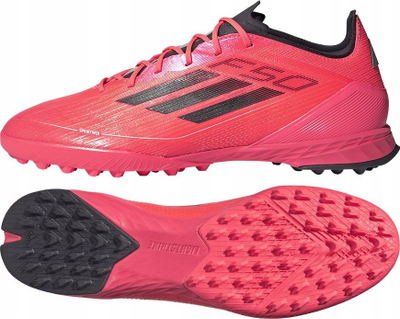 Këpucë futbolli Adidas F50 Pro Turf, për tapet sintetik, Sprintweb 3D, rozë