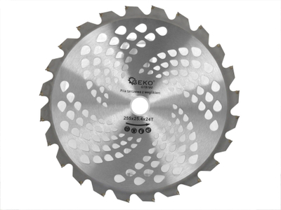 Сечило за пила GEKO TCT 255mm, 25.4mm, 24 заби