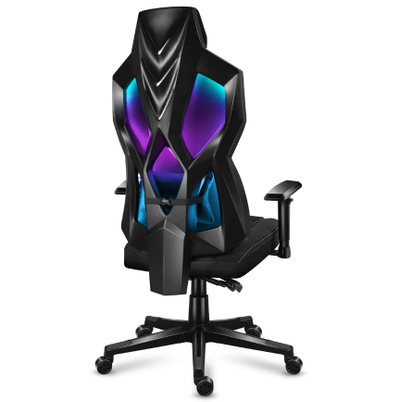 Karrige gaming Huzaro Combat 6.2, RGB, e zezë