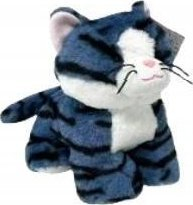 Lodër pelushi Tulilo Mascot Macja Kacperek, 23 cm, blu e errët