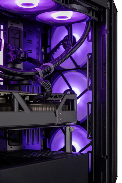 Гејминг компјутер Actina KOMACNGIP0249, AMD Ryzen 7 9800X3D, 32GB RAM, 2TB SSD, Radeon RX 9070 XT, црн
