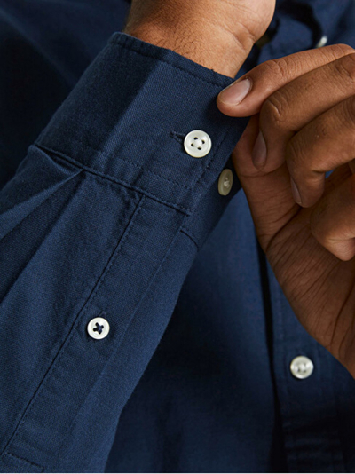 Këmishë Jack&Jones PLUS JJEOXFORD, e kaltër