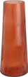 Vazo për zbukurim H&amp;S Collection “Vase with Stripes”, xham, 28 cm, ngjyrë terrakote