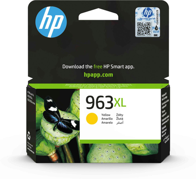 Katridhë boje HP 963XL e verdhë, kapacitet i madh