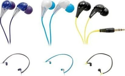 Kufje in ear Vivanco 26773 Fusion, 3.5mm, kabllo 1.2m, të zeza
