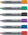 Markera flipchart STAEDTLER Lumocolor 356 B WP6, majë e prerë, set 6 copë, shumëngjyrësh