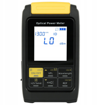 Matës optik fuqie Ultimode OPM-20T-V01, për fibër optike, ekran me ndriçim, i zi