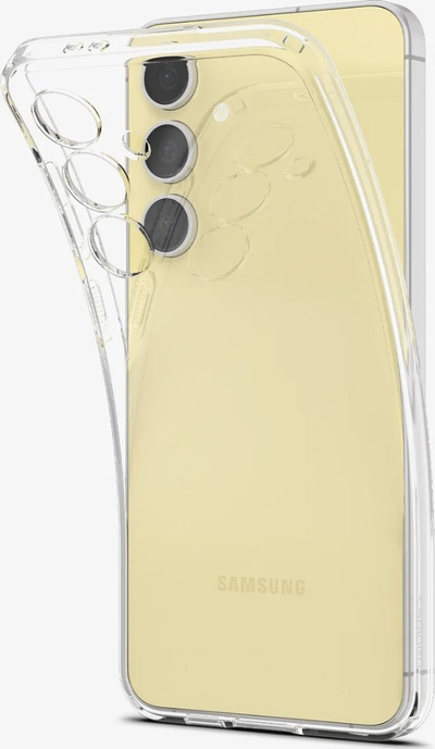 Mbështjellës telefoni Spigen Liquid Crystal, Samsung Galaxy S25, TPU, transparent