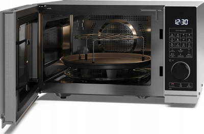 Furrë me mikrovalë Sharp YC-PC284AE-S, 28L, 900W, me grill, e zezë argjendi