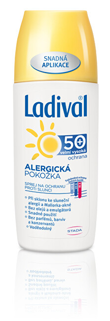 Sprej mbrojtës ndaj diellit Ladival Allergic Skin OF 50 150 ml