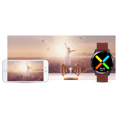 Smartwatch G.Rossi SW018-4, ekran 1.28", IP68, i kuq